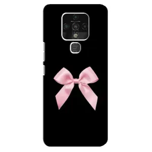 Чохол банти для TECNO Camon 16 (Бант на чорному)