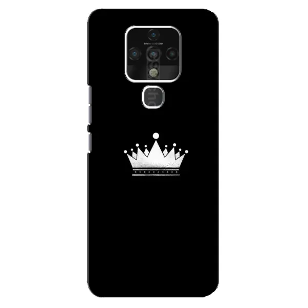 Чехол с рисунком «Белая корона» для TECNO Camon 16 Чехол с рисунком «Белая корона» для TECNO Camon 16