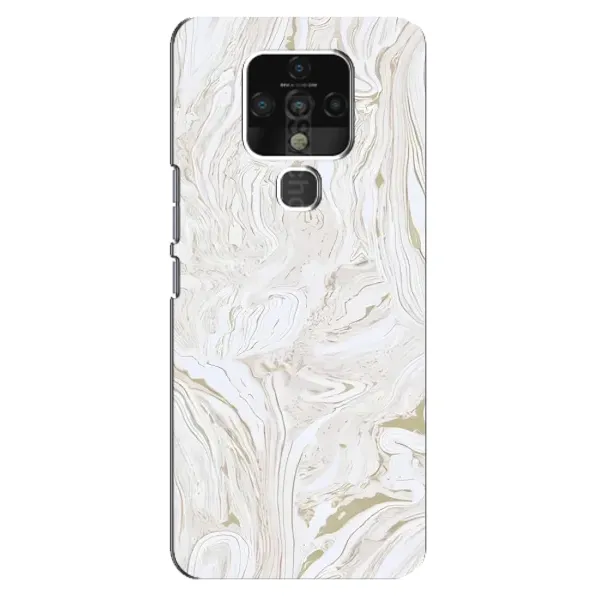 Чехол с рисунком «белый мрамор» для TECNO Camon 16 Чехол с рисунком «белый мрамор» для TECNO Camon 16