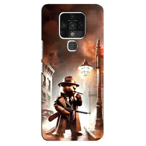 Чехол с мемами тралалело тралала для TECNO Camon 16 (Бобрито бандито)
