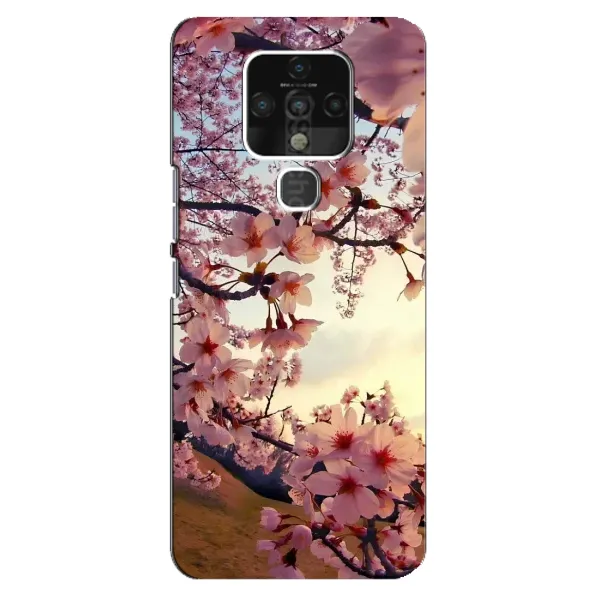 Чехол с рисунком «Цветущая сакура» для TECNO Camon 16 Чехол с рисунком «Цветущая сакура» для TECNO Camon 16