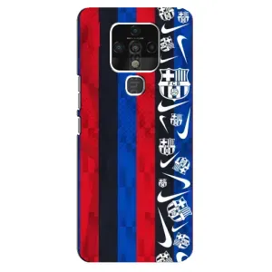 Чехол для TECNO Camon 16 (Барселона) (Фанат Барсы)