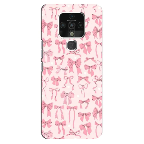 Чехол с рисунком «Фон бантики» для TECNO Camon 16 Чехол с рисунком «Фон бантики» для TECNO Camon 16