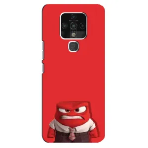 Чехол Головоломка для TECNO Camon 16 - (AlphaPrint) (Гнев)