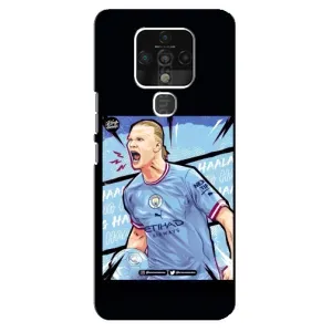 Чехлы с принтом для TECNO Camon 16 Футболист (гол Эрлинг Холланд)