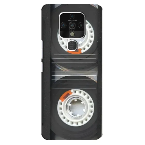 Чехол с рисунком «Кассета магнитофона» для TECNO Camon 16 Чехол с рисунком «Кассета магнитофона» для TECNO Camon 16