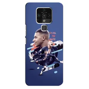 Чехол (TPU) с Футболистом на TECNO Camon 16 (Килиан)