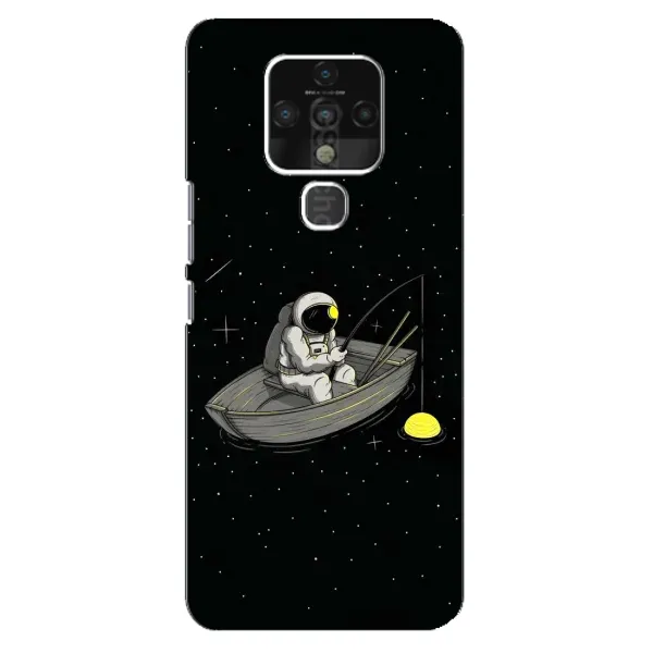 Чехол с рисунком «Космонавт на рыбалке» для TECNO Camon 16 Чехол с рисунком «Космонавт на рыбалке» для TECNO Camon 16