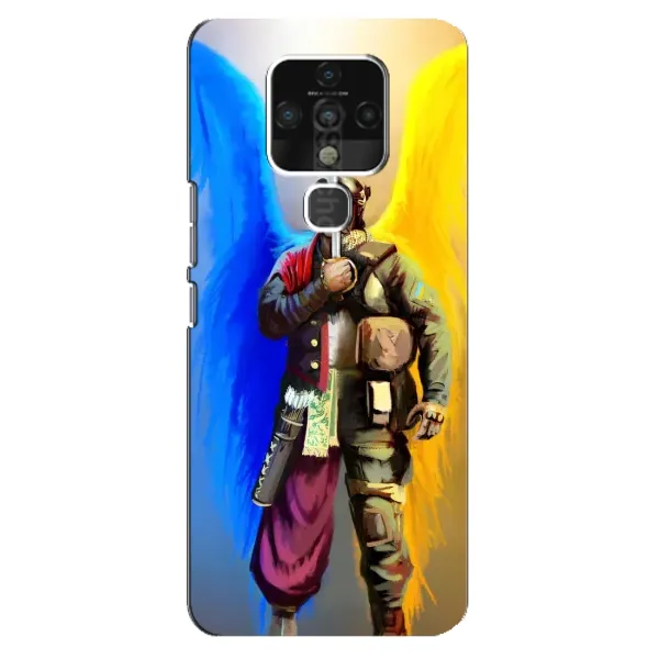 Чехол с рисунком «Козак с крыльями» для TECNO Camon 16 Чехол с рисунком «Козак с крыльями» для TECNO Camon 16