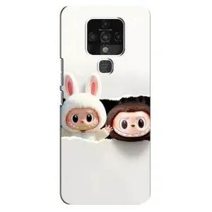 Чехол с принтом Лабубу для TECNO Camon 16 (Фигурки Labubu)