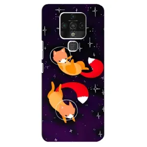 Чехол с Лисичкой для TECNO Camon 16 (Лисы)