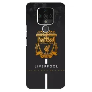 Силиконовые Чехлы принт Футбол на TECNO Camon 16 (Liverpool)