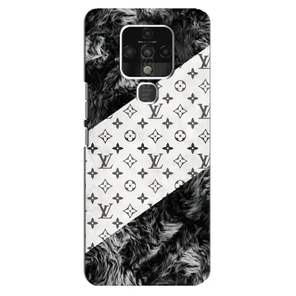 Чехол с рисунком «LV на белом» для TECNO Camon 16 Чехол с рисунком «LV на белом» для TECNO Camon 16