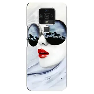 Чехол с картинкой Модные Девчонки TECNO Camon 16 (Любительница коней)