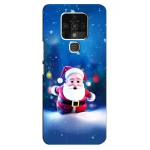 Чехлы на Новый Год TECNO Camon 16 (Маленький Дед Мороз)
