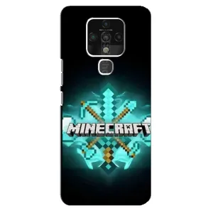 Чехол майнкрафт для TECNO Camon 16 (MineCraft 2)