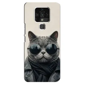 Чехол на тематику: Коты для TECNO Camon 16 (Модный кот)