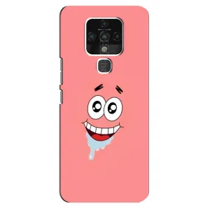 Чехлы с Патриком на TECNO Camon 16 (Мордочка Патрика)