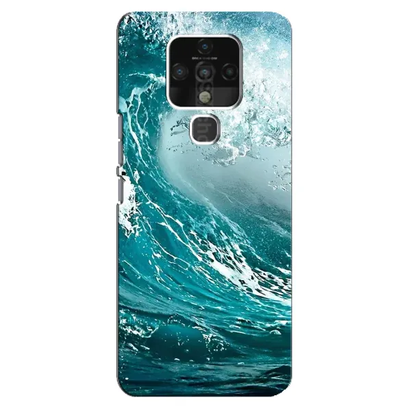 Чехол с рисунком «Морская волна» для TECNO Camon 16
