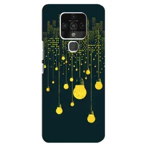 Силиконовые Чехлы Любимому человеку для TECNO Camon 16 (Ночной город)