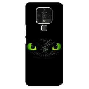 Чехол дракон Беззубик для TECNO Camon 16 (Глаза Беззубика)