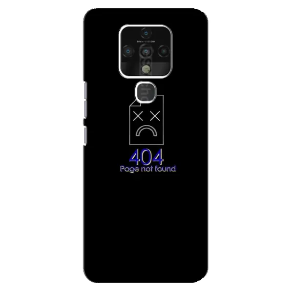 Чохол з малюнком «Помилка 404» для TECNO Camon 16 Чохол з малюнком «Помилка 404» для TECNO Camon 16