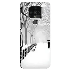Чехлы на Новый Год TECNO Camon 16 (Снегом замело)