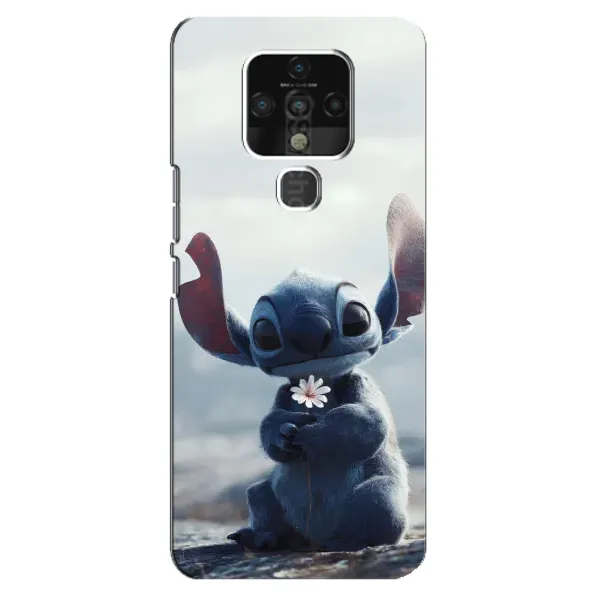 Чехол с рисунком «Стич с цветочком» для TECNO Camon 16 Чехол с рисунком «Стич с цветочком» для TECNO Camon 16