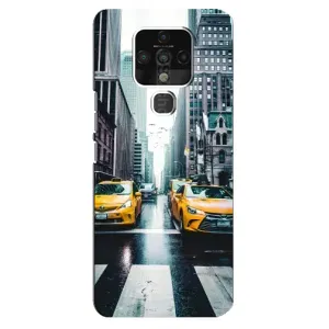 Силиконовый бампер (Работники) на TECNO Camon 16 (Такси)