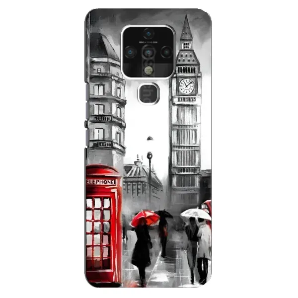 Чехол с рисунком «Вид на Биг Бен» для TECNO Camon 16 Чехол с рисунком «Вид на Биг Бен» для TECNO Camon 16