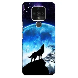 Чехол с Волком на TECNO Camon 16
