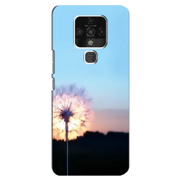 Чехол с рисунком «Закат с одуванчиком» для TECNO Camon 16 Чехол с рисунком «Закат с одуванчиком» для TECNO Camon 16