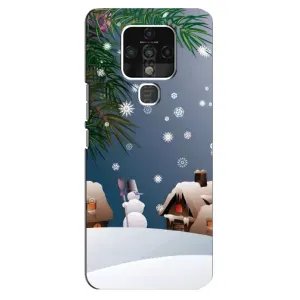 Чехлы на Новый Год TECNO Camon 16 (Зима)