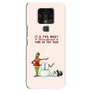 Чехол ГРИНЧ для Техно Камон 16 (Злой Гринч)