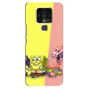 Чехлы с Патриком на TECNO Camon 16 (Звонок)