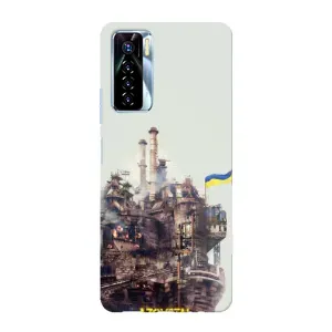 Чохли на військову тематику для TECNO Camon 17 Pro (Азовсталь)