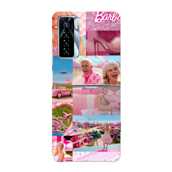 Чехол с рисунком «Барби стиль» для TECNO Camon 17 Pro Чехол с рисунком «Барби стиль» для TECNO Camon 17 Pro