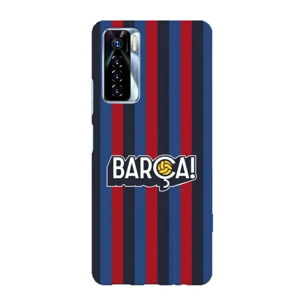 Чехол с рисунком «BARCA» для TECNO Camon 17 Pro