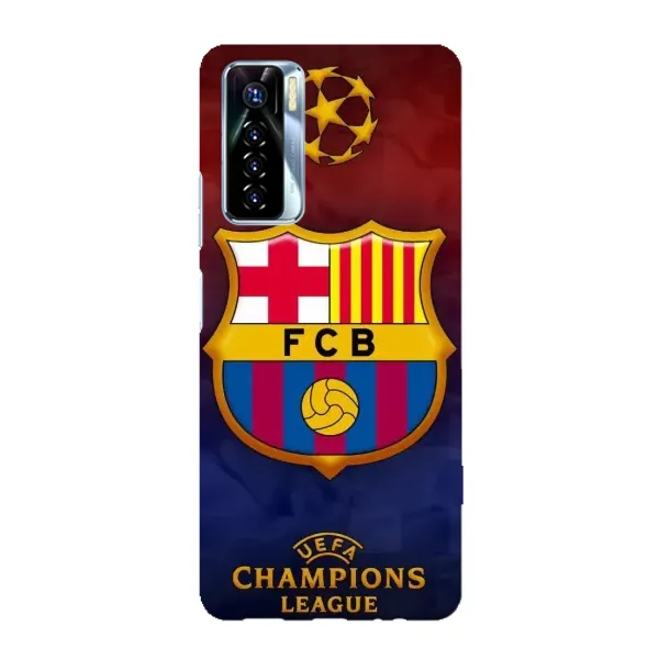 Чехол с рисунком «Barselona» для TECNO Camon 17 Pro