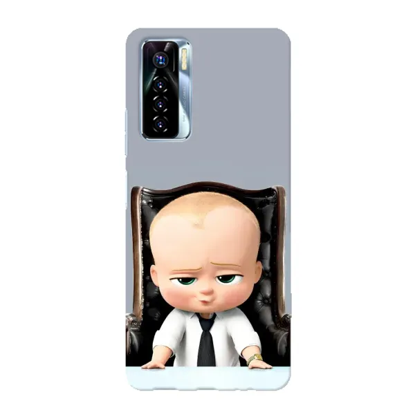 Чехол с рисунком «BOSS» для TECNO Camon 17 Pro