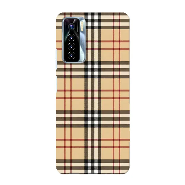Чехол с рисунком «Burberry стиль» для TECNO Camon 17 Pro Чехол с рисунком «Burberry стиль» для TECNO Camon 17 Pro