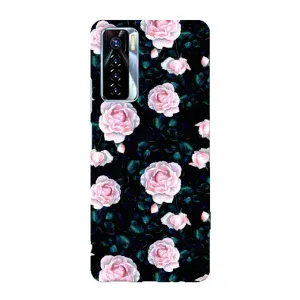 Чехлы с принтом Розочки для TECNO Camon 17 Pro (Чайные розы)