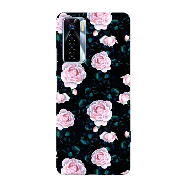Чехол с рисунком «Чайные розы» для TECNO Camon 17 Pro Чехол с рисунком «Чайные розы» для TECNO Camon 17 Pro