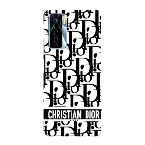 Чехол (Dior, Prada, YSL, Chanel) для TECNO Camon 17 Pro (Christian Dior)