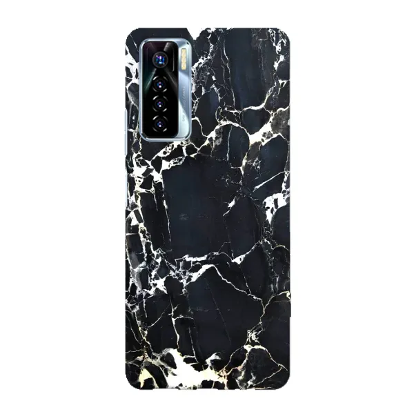 Чехол с рисунком «Чёрный мрамор» для TECNO Camon 17 Pro Чехол с рисунком «Чёрный мрамор» для TECNO Camon 17 Pro