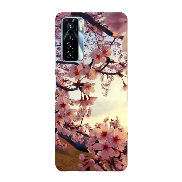Чехол с рисунком «Цветущая сакура» для TECNO Camon 17 Pro Чехол с рисунком «Цветущая сакура» для TECNO Camon 17 Pro