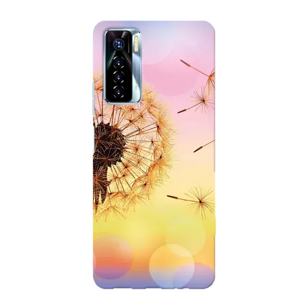 Чехол с рисунком «Цветок-одуванчик» для TECNO Camon 17 Pro Чехол с рисунком «Цветок-одуванчик» для TECNO Camon 17 Pro
