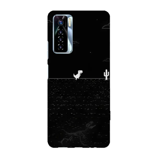Чехол с рисунком «Динозаврик» для TECNO Camon 17 Pro Чехол с рисунком «Динозаврик» для TECNO Camon 17 Pro