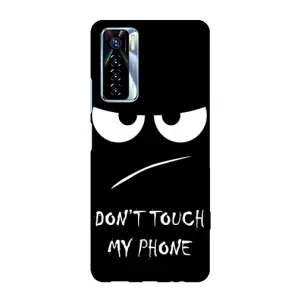 Чехол с прикольным текстом на TECNO Camon 17 Pro (Dont)