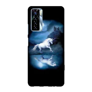 Чехол Unicorn на TECNO Camon 17 Pro (Единорог)